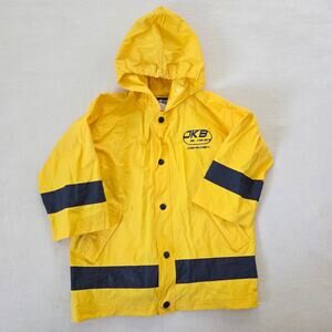 Vintage Oshkosh Yellow Raincoat 4t